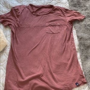 Men’s red pocket T-shirt